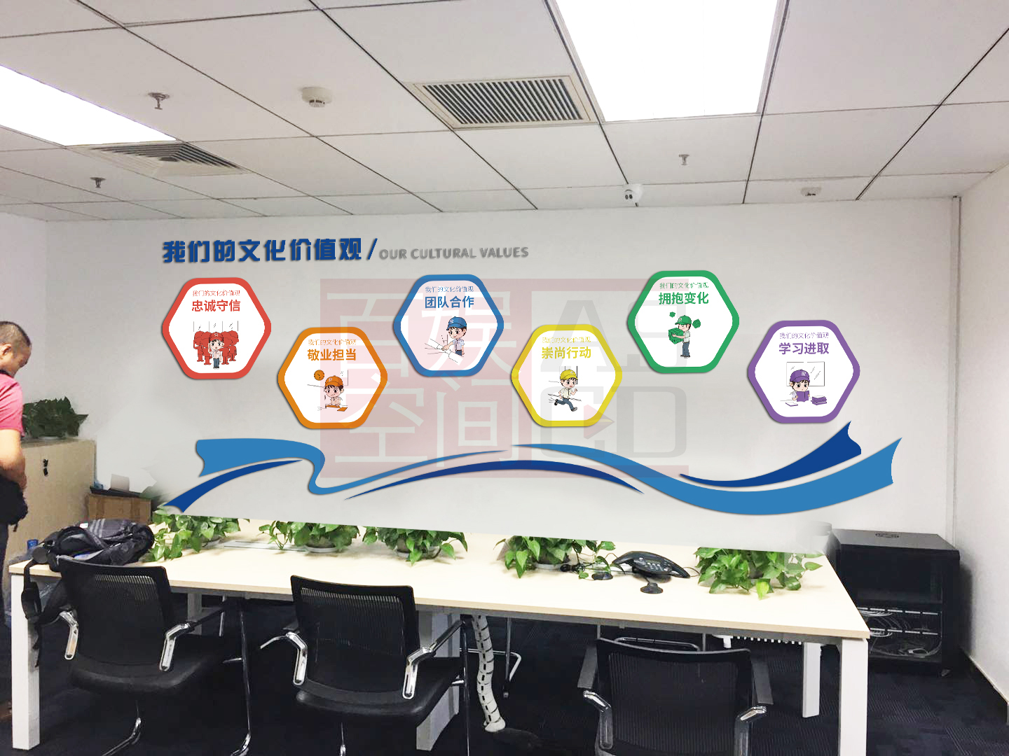 上港集團(tuán)文化墻